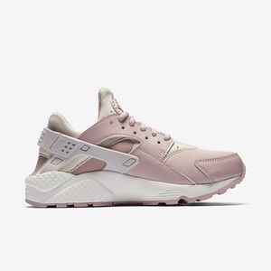 Nike Air Huaraches City Low - Color is Rose/White